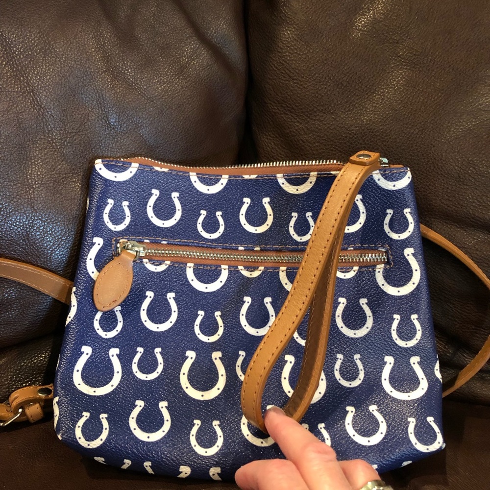 Anastasia Moda Indianapolis Colts Crossbody Purse - Picture 3 of 8